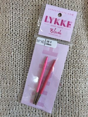 Спицы разъемные, длина 7 см, цвет Blush, № 6.00 